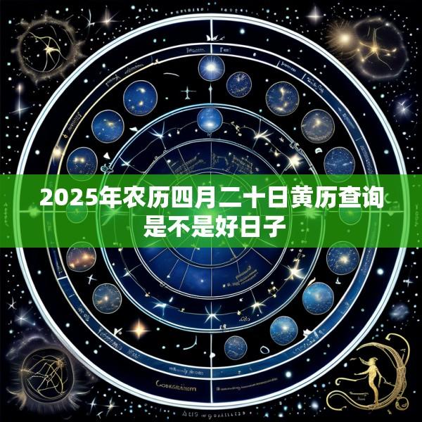 2025年农历四月二十日黄历查询 是不是好日子