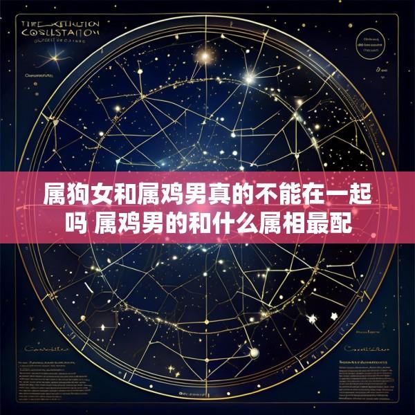 属狗女和属鸡男真的不能在一起吗 属鸡男的和什么属相最配
