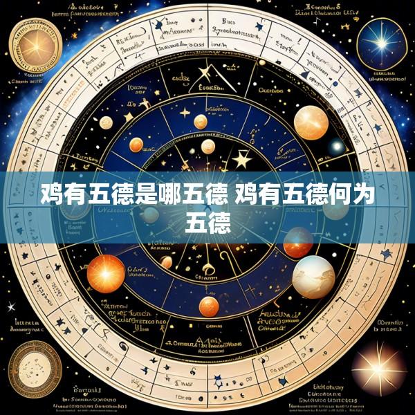 鸡有五德是哪五德 鸡有五德何为五德
