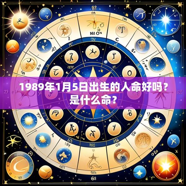 1989年1月5日出生的人命好吗？是什么命？