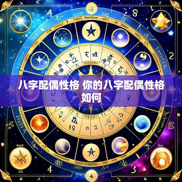 八字配偶性格 你的八字配偶性格如何