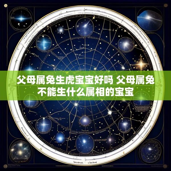 父母属兔生虎宝宝好吗 父母属兔不能生什么属相的宝宝