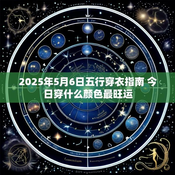 2025年5月6日五行穿衣指南 今日穿什么颜色最旺运
