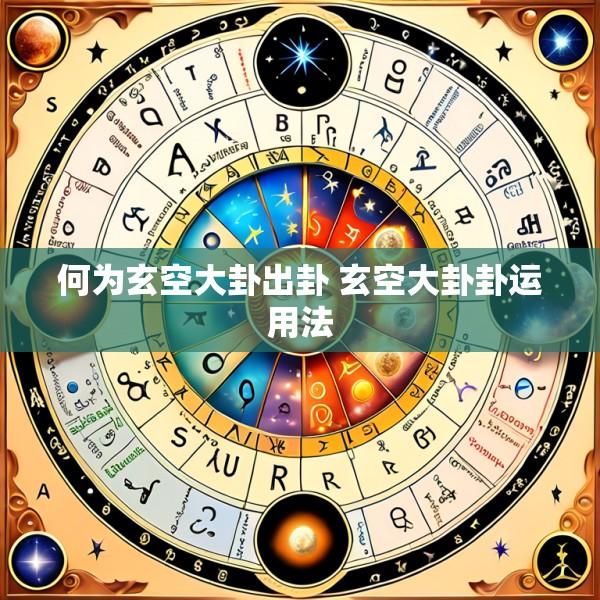 何为玄空大卦出卦 玄空大卦卦运用法