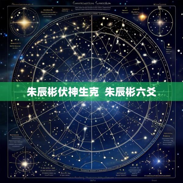 朱辰彬伏神生克  朱辰彬六爻