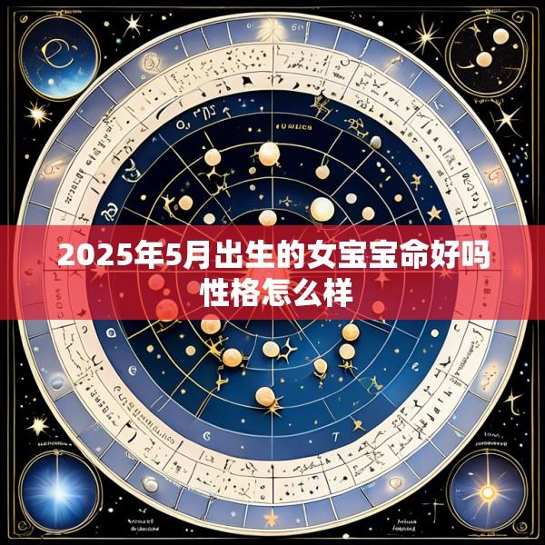 2025年5月出生的女宝宝命好吗 性格怎么样
