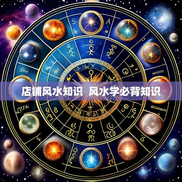 店铺风水知识  风水学必背知识