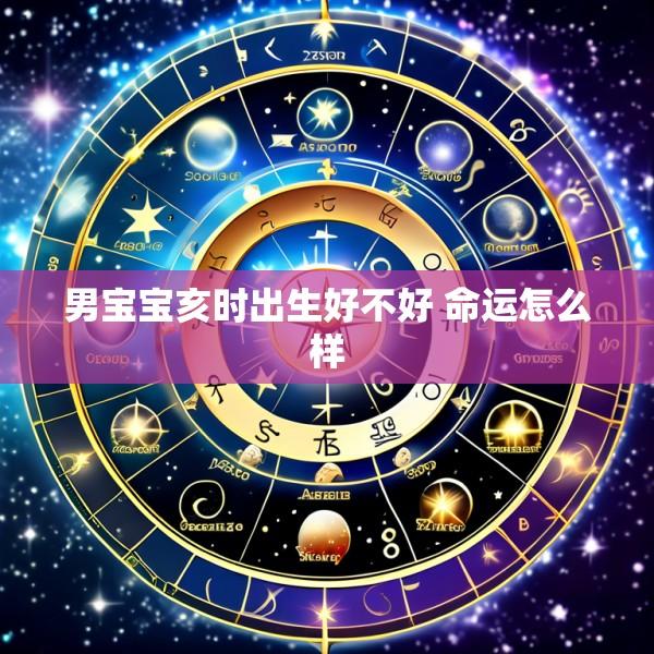 男宝宝亥时出生好不好 命运怎么样
