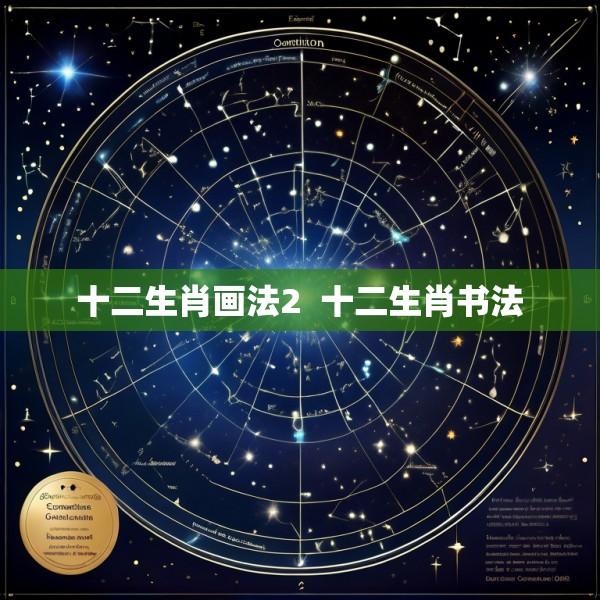 十二生肖画法2  十二生肖书法