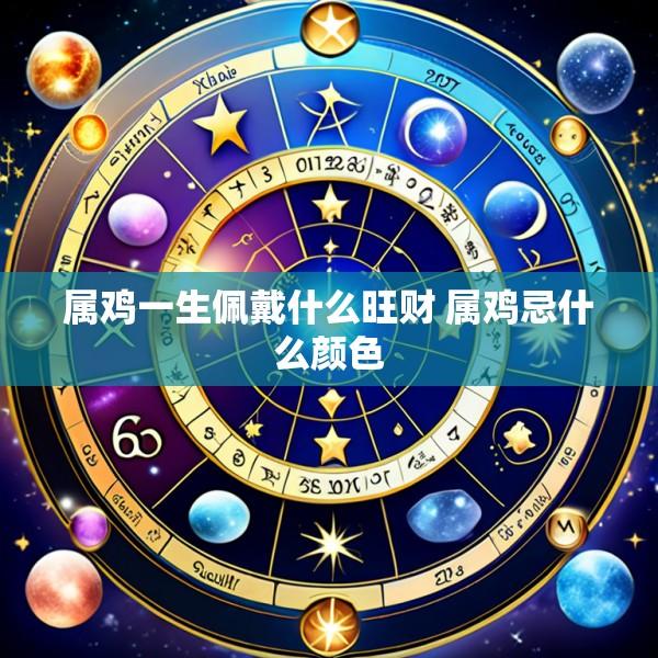 属鸡一生佩戴什么旺财 属鸡忌什么颜色