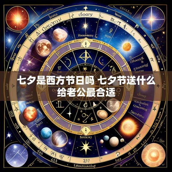 七夕是西方节日吗 七夕节送什么给老公最合适