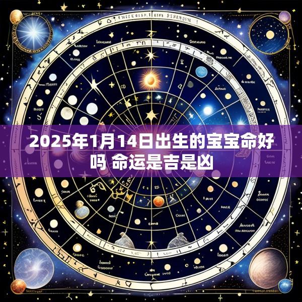 2025年1月14日出生的宝宝命好吗 命运是吉是凶