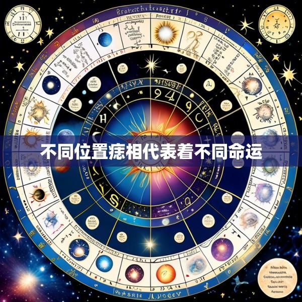不同位置痣相代表着不同命运