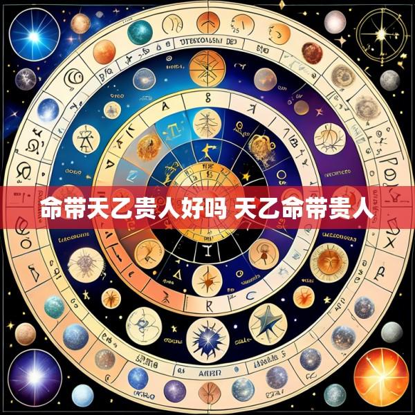 命带天乙贵人好吗 天乙命带贵人