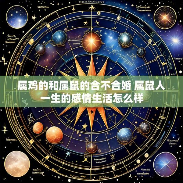 属鸡的和属鼠的合不合婚 属鼠人一生的感情生活怎么样