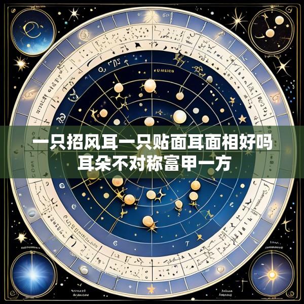 一只招风耳一只贴面耳面相好吗 耳朵不对称富甲一方
