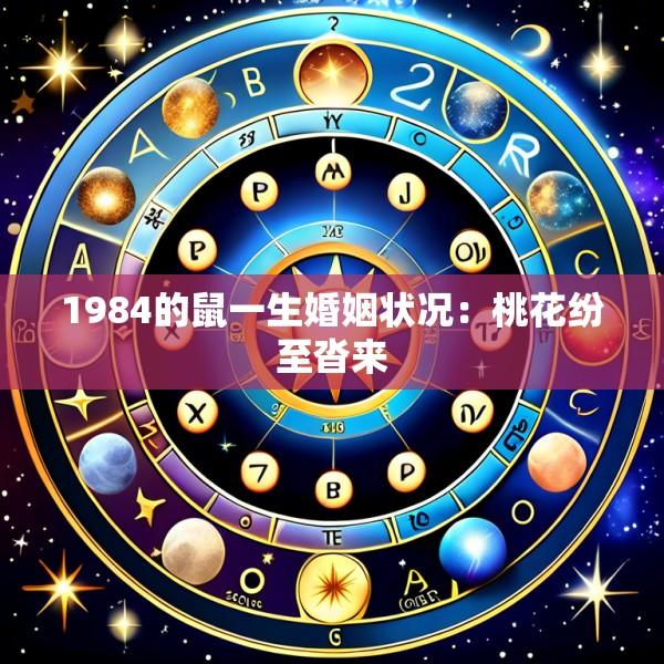 1984的鼠一生婚姻状况：桃花纷至沓来