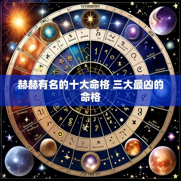 赫赫有名的十大命格 三大最凶的命格