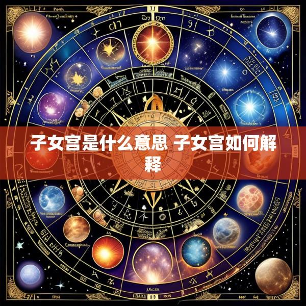 子女宫是什么意思 子女宫如何解释