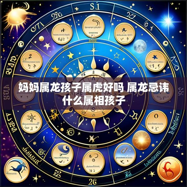妈妈属龙孩子属虎好吗 属龙忌讳什么属相孩子