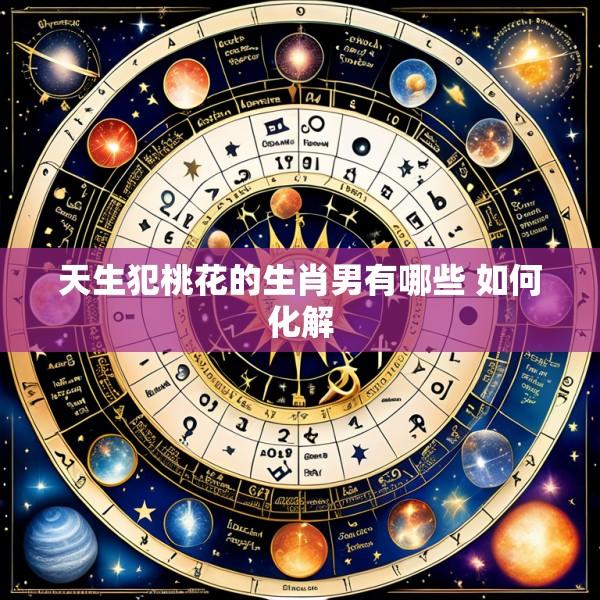 天生犯桃花的生肖男有哪些 如何化解