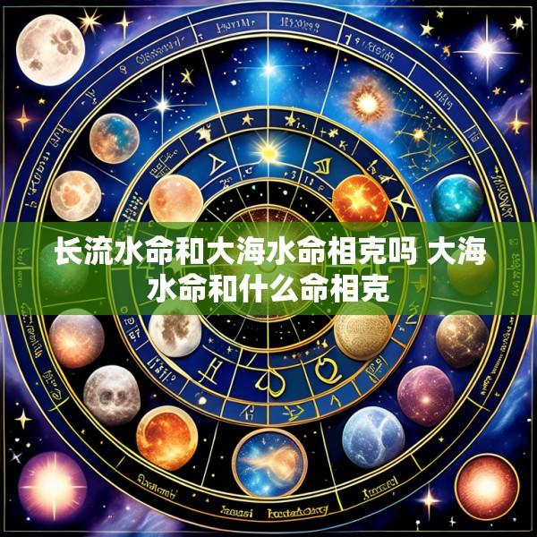 长流水命和大海水命相克吗 大海水命和什么命相克