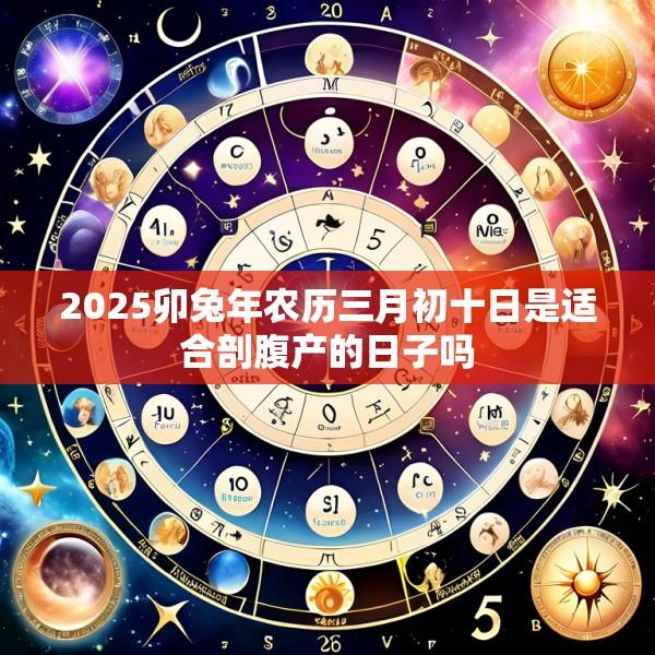2025卯兔年农历三月初十日是适合剖腹产的日子吗