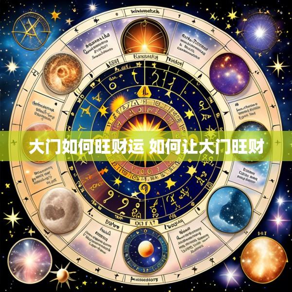 大门如何旺财运 如何让大门旺财