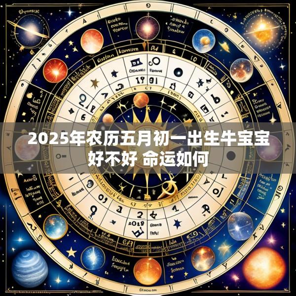 2025年农历五月初一出生牛宝宝好不好 命运如何