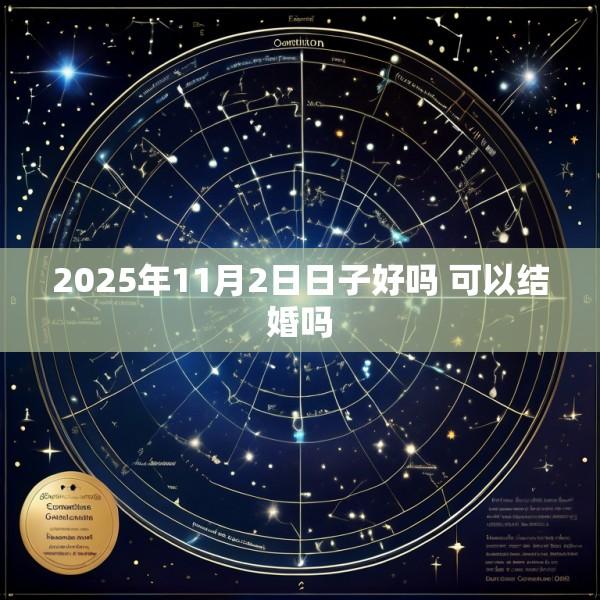 2025年11月2日日子好吗 可以结婚吗