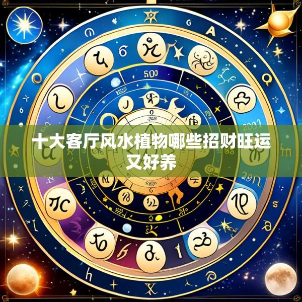 十大客厅风水植物哪些招财旺运又好养