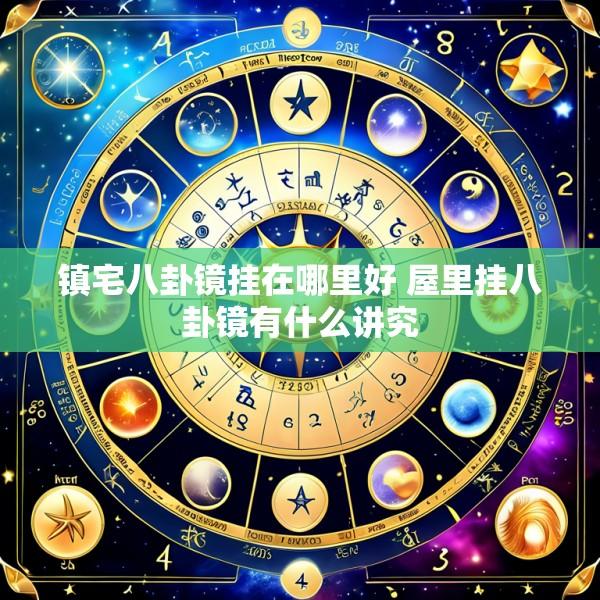 镇宅八卦镜挂在哪里好 屋里挂八卦镜有什么讲究