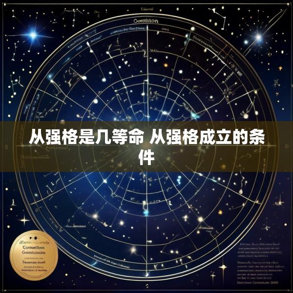 从强格是几等命 从强格成立的条件
