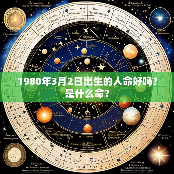 1980年3月2日出生的人命好吗？是什么命？