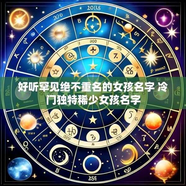 好听罕见绝不重名的女孩名字 冷门独特稀少女孩名字