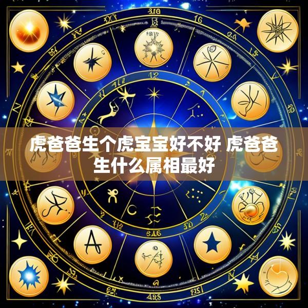虎爸爸生个虎宝宝好不好 虎爸爸生什么属相最好