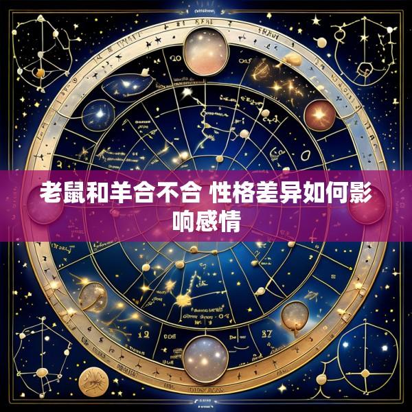 老鼠和羊合不合 性格差异如何影响感情