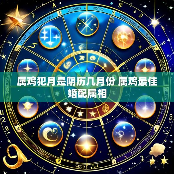 属鸡犯月是阴历几月份 属鸡最佳婚配属相