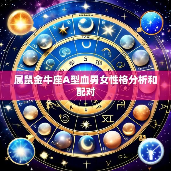 属鼠金牛座A型血男女性格分析和配对