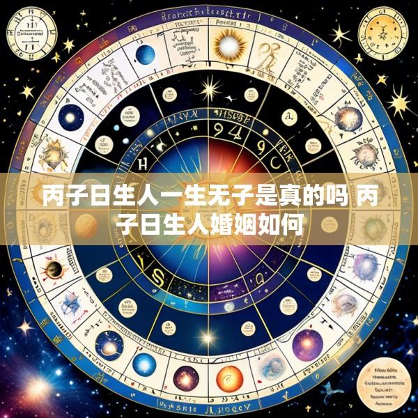 丙子日生人一生无子是真的吗 丙子日生人婚姻如何