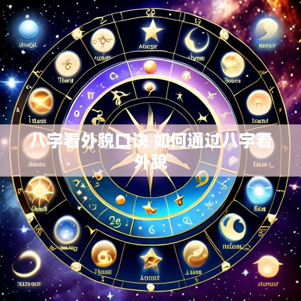 八字看外貌口诀 如何通过八字看外貌