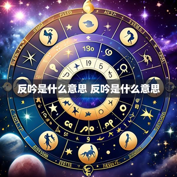 反吟是什么意思 反吟是什么意思