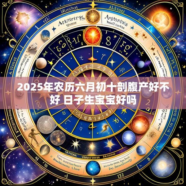 2025年农历六月初十剖腹产好不好 日子生宝宝好吗