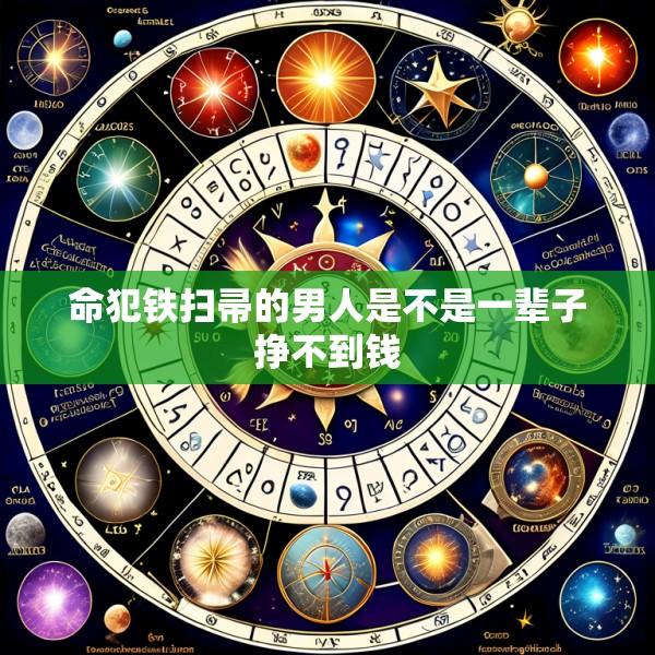 命犯铁扫帚的男人是不是一辈子挣不到钱