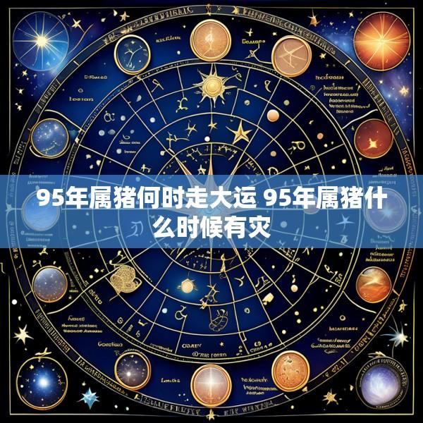 95年属猪何时走大运 95年属猪什么时候有灾