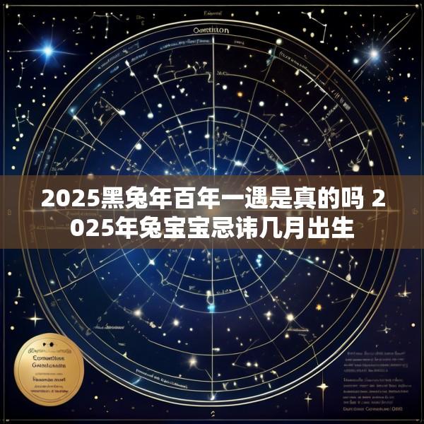 2025黑兔年百年一遇是真的吗 2025年兔宝宝忌讳几月出生