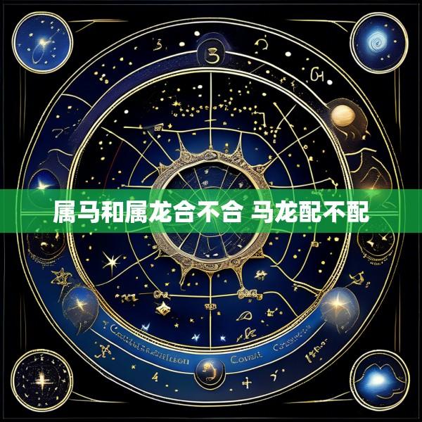 属马和属龙合不合 马龙配不配