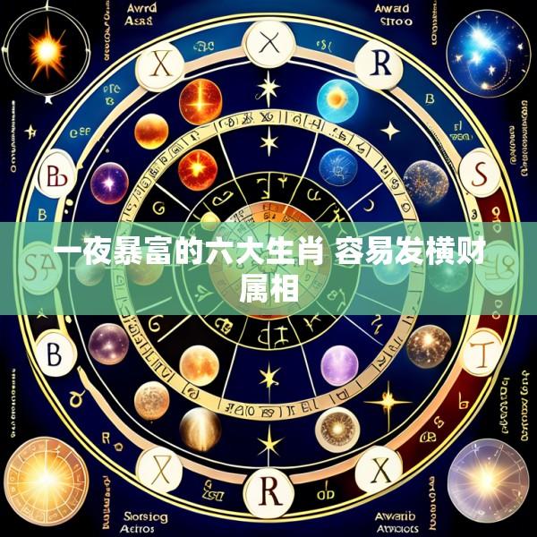一夜暴富的六大生肖 容易发横财属相