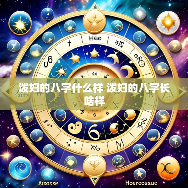 泼妇的八字什么样 泼妇的八字长啥样