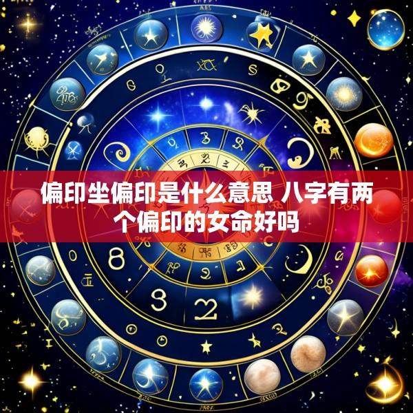 偏印坐偏印是什么意思 八字有两个偏印的女命好吗